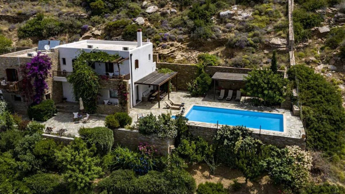 Gavrio Villa | Magnificent Andros Villa | Private Pool & Breathtaking Panoramic Sea View *-10%*