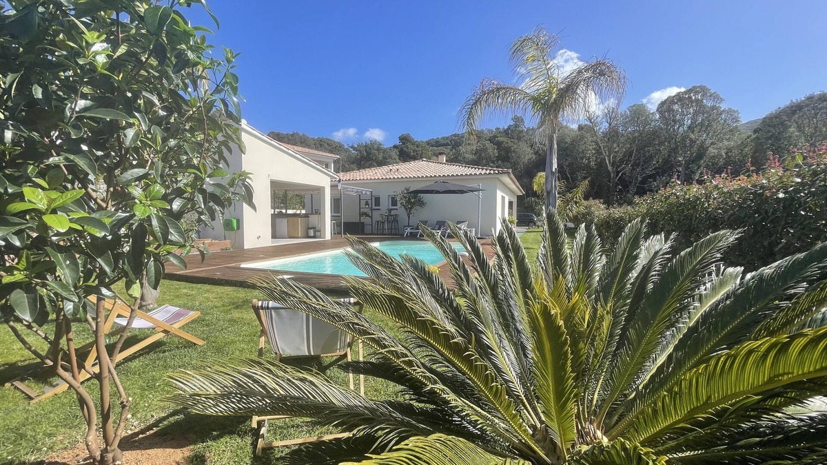 Cauro Villa | Magnificent new villa between sea and mountains, between Porticcio and Ajaccio