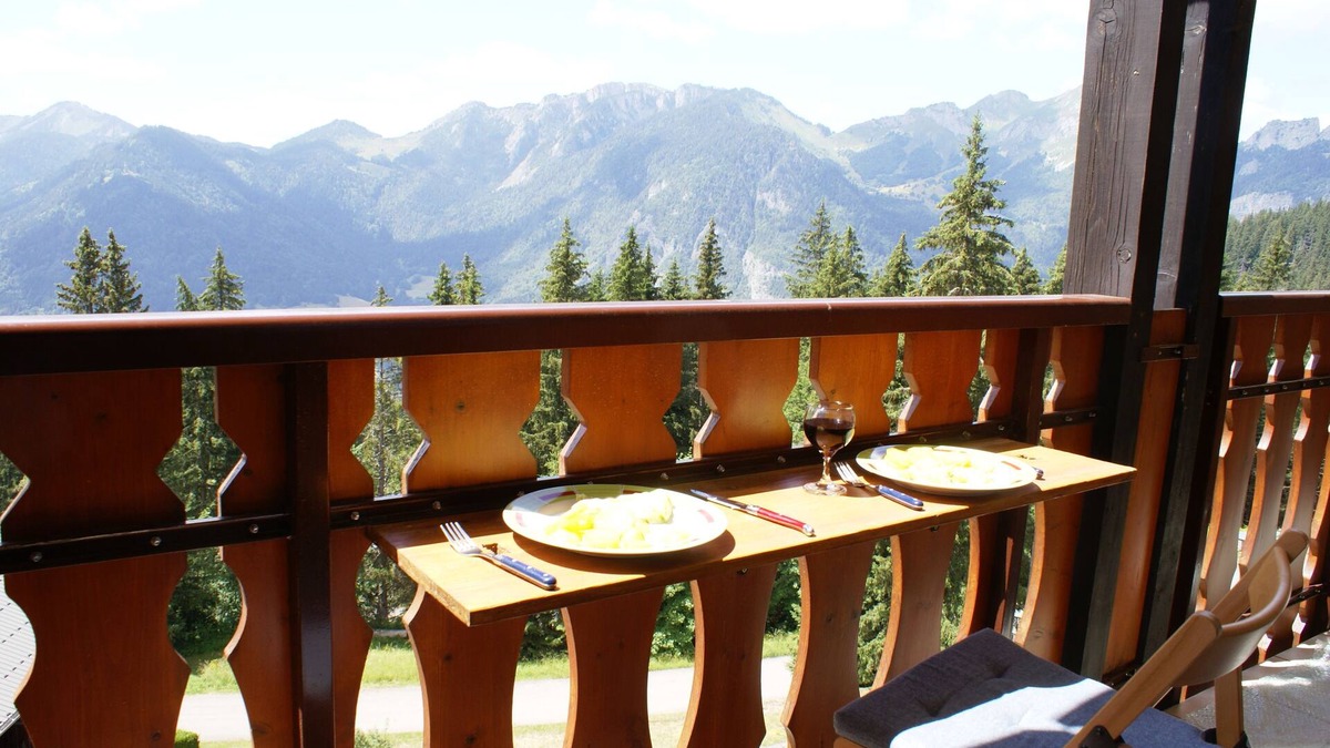 Station de Drouzin le Mont Apartment | Magnificent panorama