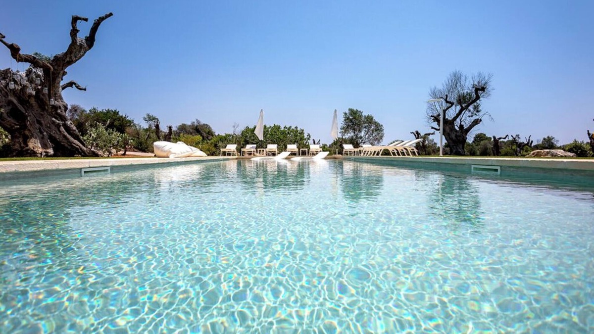 Salve Villa | Magnificent Sea View Masseria with Pool Very Close to the Beaches.