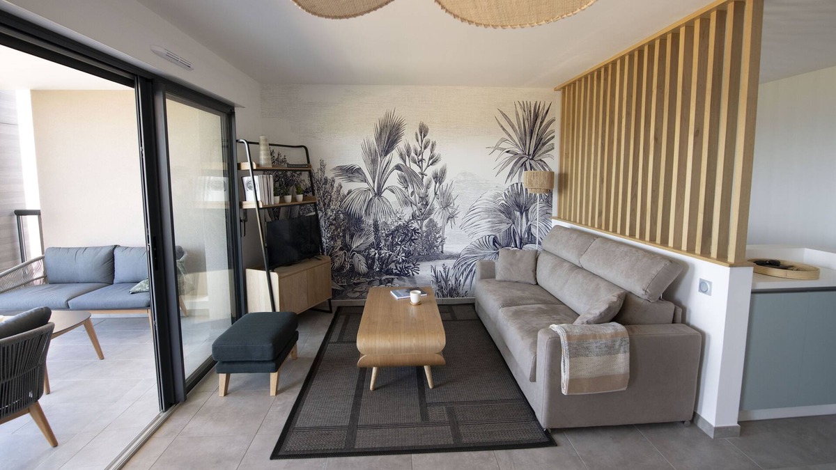 Pietrosella Apartment | Magnificent T3* Duplex Panoramic view Ajaccio Gulf Balcony Garden