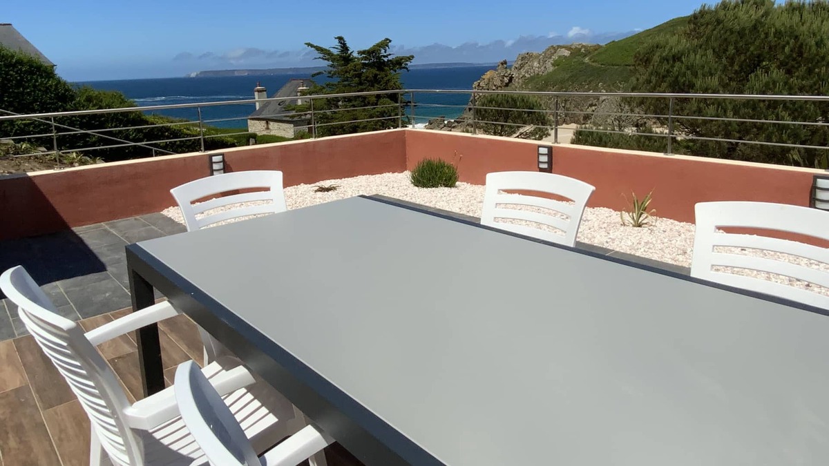 Beuzec-Cap-Sizun House | Magnificent Villa facing the beach of Pors Peron