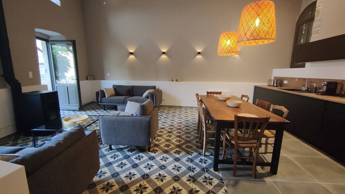 Balazuc House | Magnificent village house with terraces near the beaches of Balazuc