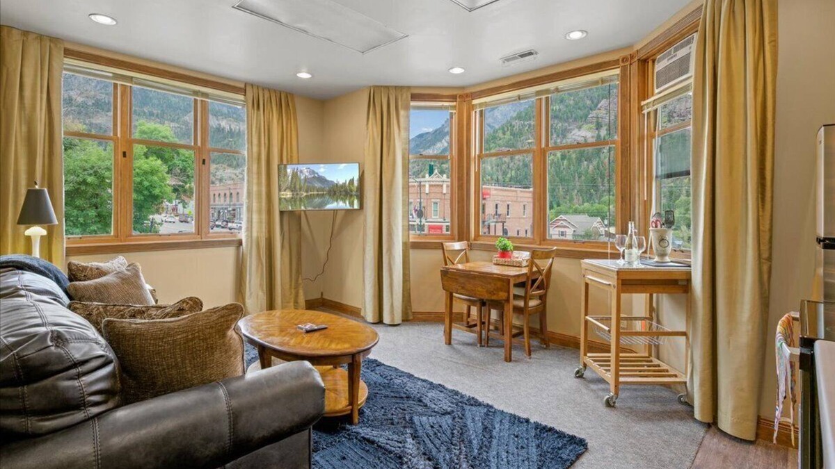 Ouray Apartment | Main Street Retreat with a View