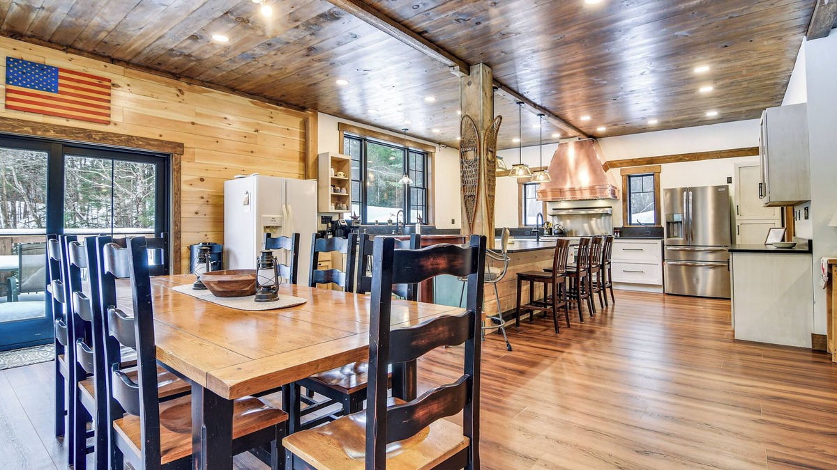 Bryant Pond House | Maine Home w/Hot Tub & Snowmobile Trail Access!