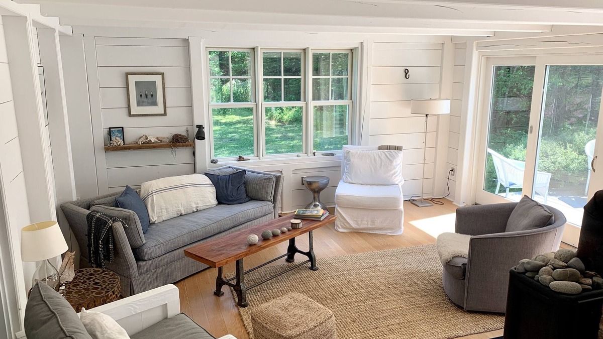 Owls Head Cottage | Maine Waterfront- Rustic-Modern Scandinavian Style Cottage. Private & Secluded.
