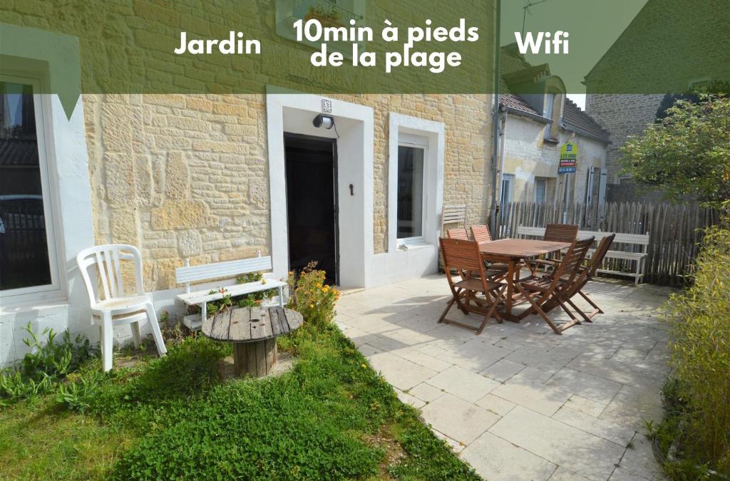 Luc-sur-Mer House | Maison,appartement de charme bord de mer - Avec jardin et wifi