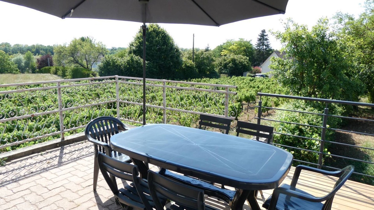 Pouilly-sur-Loire House | Maison Avec Jardin Entouré de Vignes, et Terrasse vue Loire