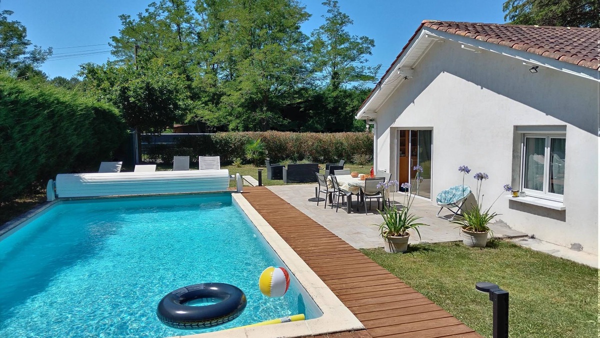 Saubion House | Maison Avec Jardin et Piscine Proche Océan
