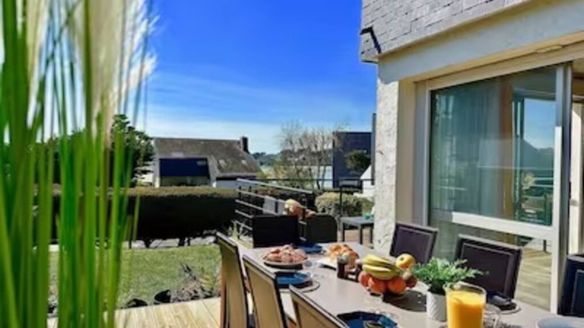 Guidel Apartment | Maison Bord de mer Avec Terrasse vue mer