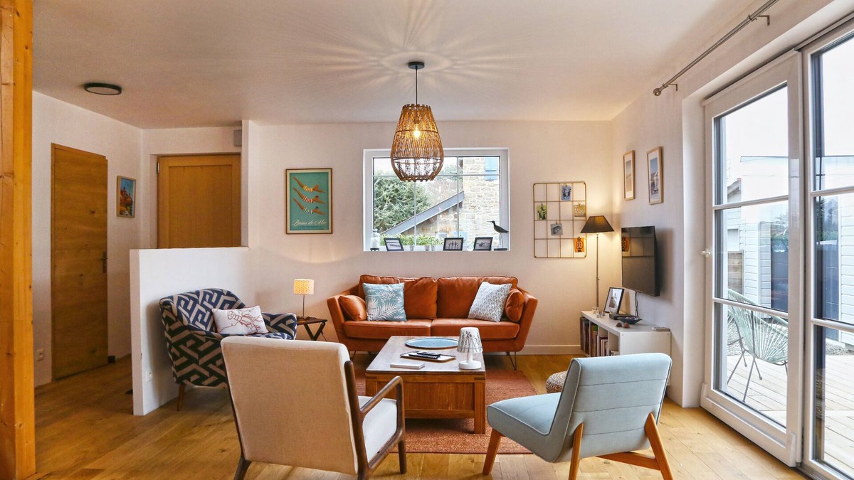 Carolles House | Maison Chaleureuse et Claire Proche de la Plage de Carolles Jullouville