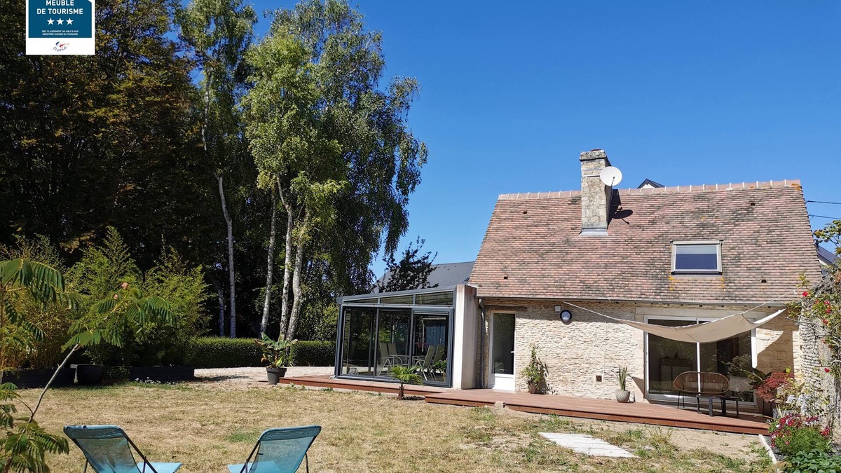 Colleville-Montgomery House | Maison Classée Meublé Tourisme 3 Dans Parc Arboré, Idéale Vacances/télétravail