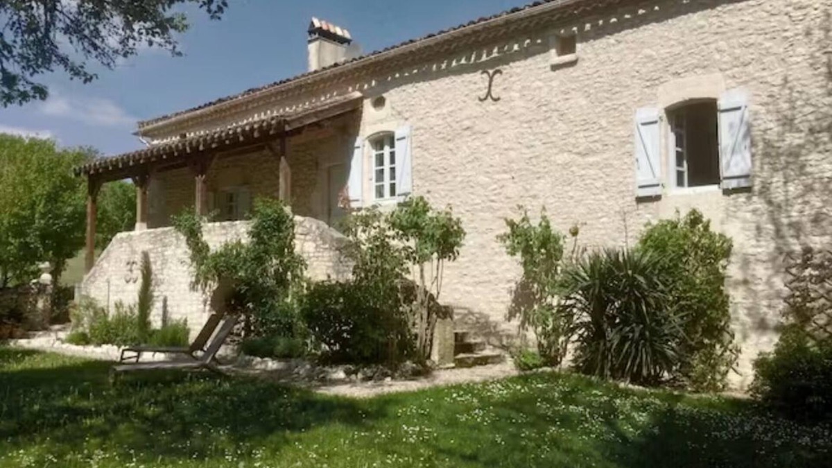 Lascabanes House | Maison de Campagne Avec Piscine non Loin de Cahors et Montcuq