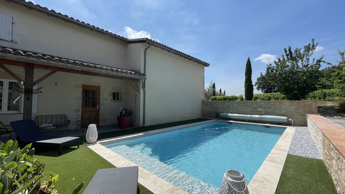 Massugas House | Maison de Campagne Avec Piscine Entre Saint-emilion et Bergerac