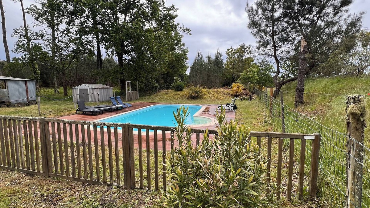 Lit-et-Mixe Villa | Maison Familiale de Vacances, Piscine, 20 Couchages, 7 Chambres, Parc+12 000 m2