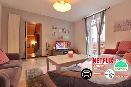 Saint-Claude Apartment | Maison LAMARTINE - Plein Centre-Ville Avec Garage & Jeux