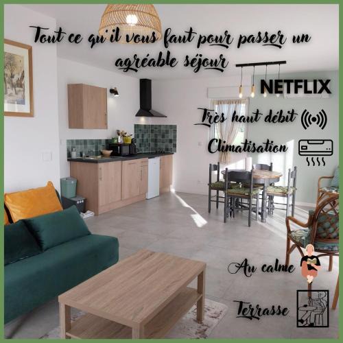 Hem-Lenglet Apartment | Maison Les Blés d'Or, plain-pied, Wi-Fi, parking privé