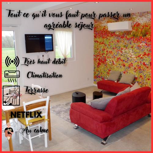 Hem-Lenglet House | Maison Les Coquelicots - Wifi, Calme, Parking privé
