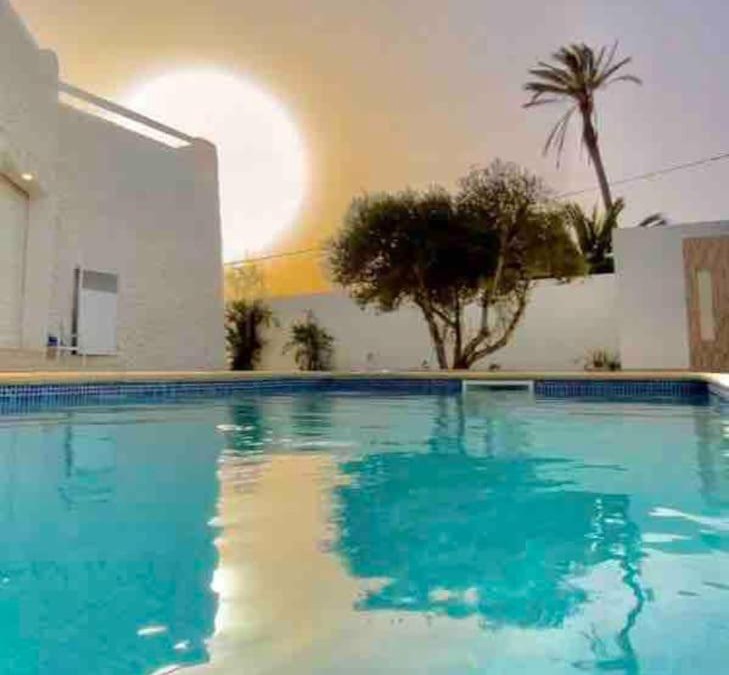 Mezraia Villa | Maison Mennana à 5 min à pieds de la plage Ulysse