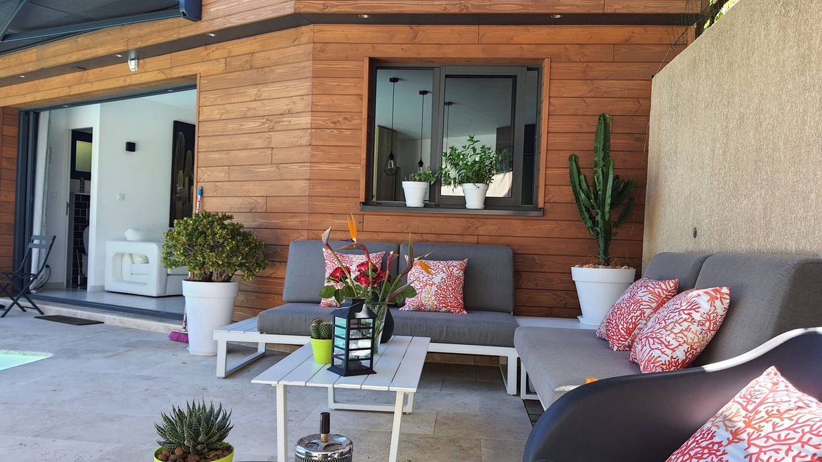 Peri House | Maison Neuve Moderne Tout Confort Entre Plage et Montagne Avec Piscine Privé