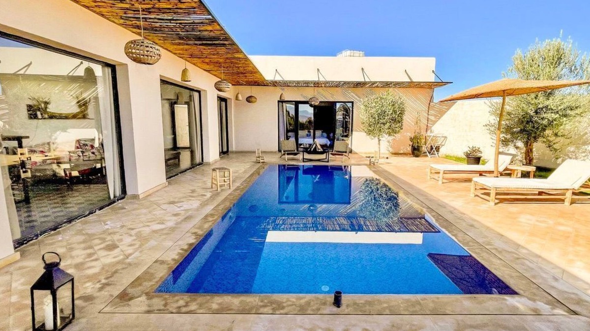 Amizmiz House | Maison Privée Avec un Piscine et Grand Jardin au Pied des Montagnes de L'atlas