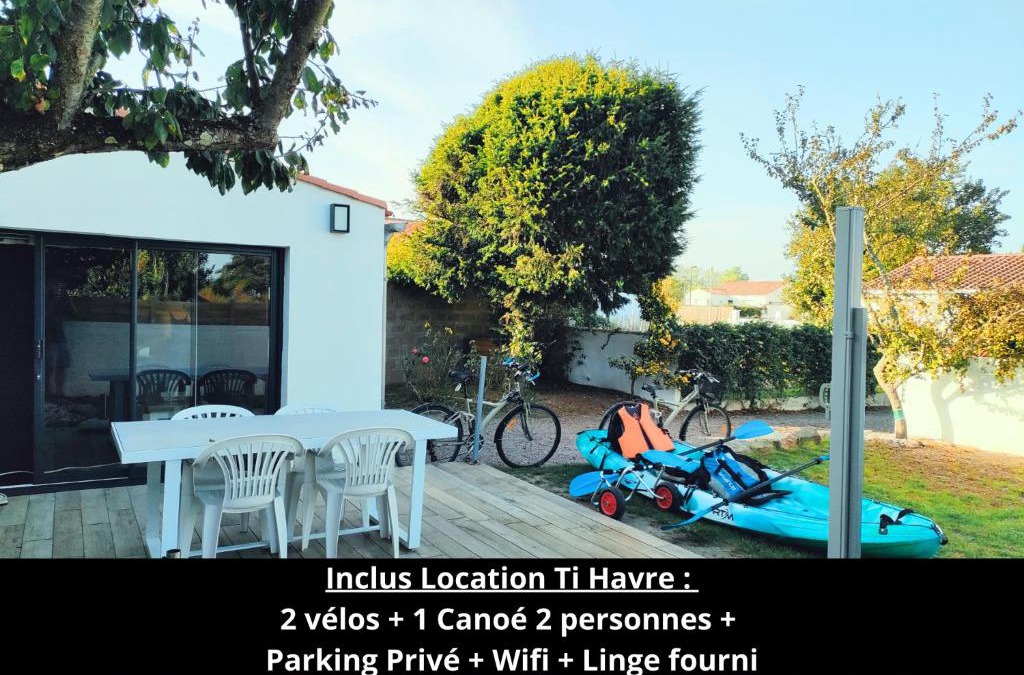 Brem Sur Mer House | Maison Ti Havre avec jardin privé dans village de pêcheurs à Brem sur mer !