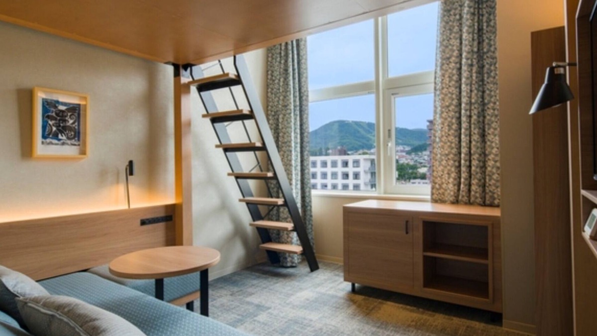 Otaru Hotel | Maisonette double vs|Standard plan Stay without/Otaru Hokkaidō