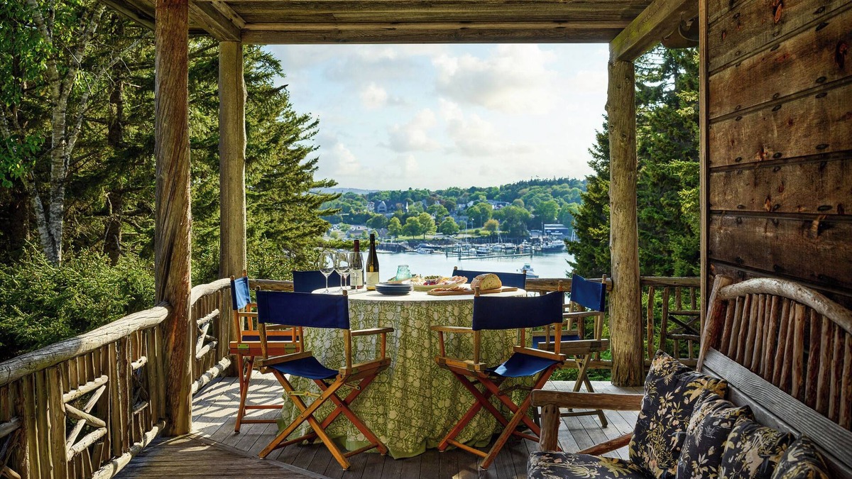 Northeast Harbor House | Majestic Summer Home with Ocean Views, serene setting near Acadia NP, sleeps 15