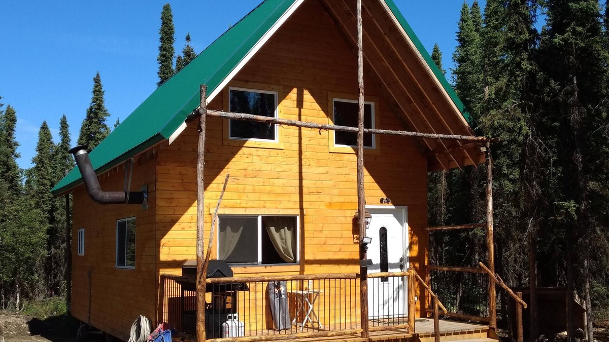 Funny River Cabin | Mama Bear Cabin-Soldotna-Family and Fisherman Friendly! Alaska Building a Dream