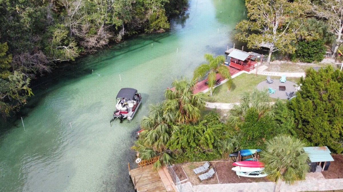 Weeki Wachee Gardens Ski Chalet | Manatee Cove Compound Retreat Star5Vacations