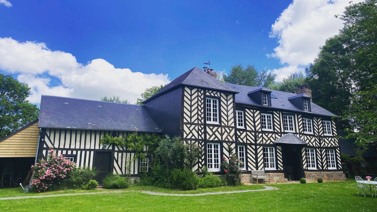 Fresne Cauverville House | Manoir de Cauverville - 12 Personnes - Piscine