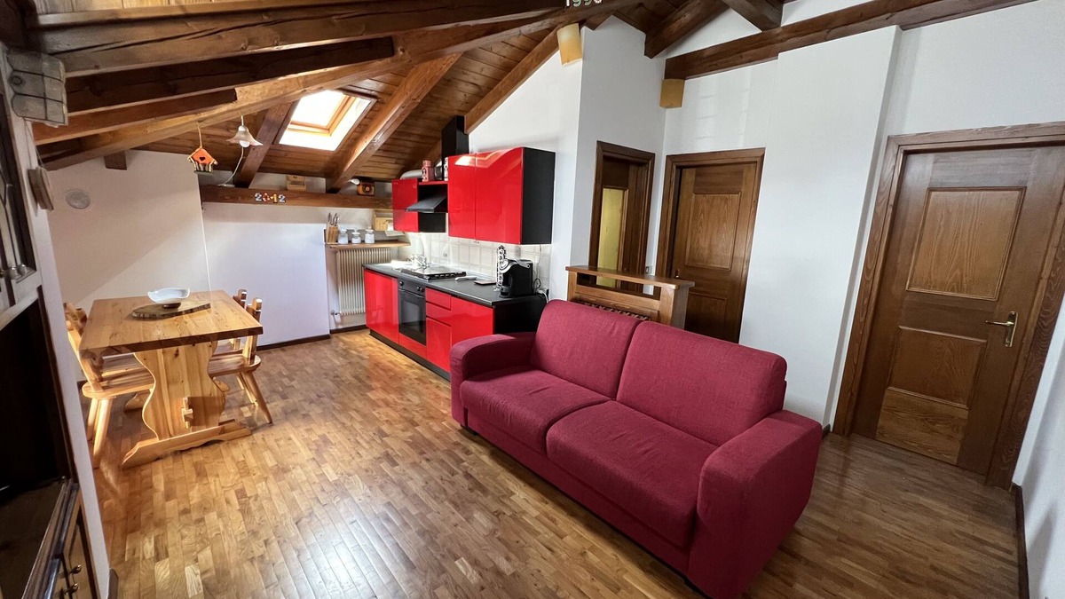 Auronzo di Cadore Apartment | Mansard facing ski slopes and funbob