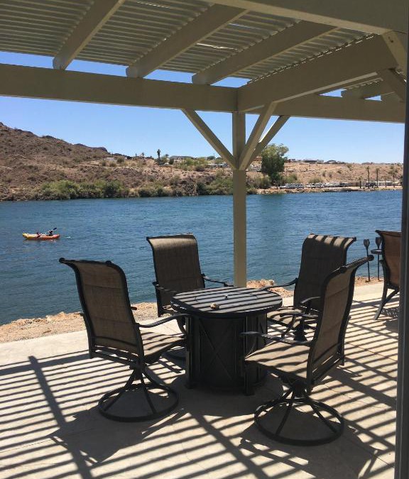 Parker Dam House | Margaritaville at River Lodge! Right on the river!