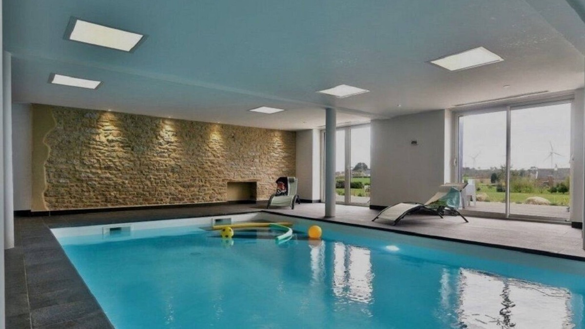 Guiler-sur-Goyen House | Marie Ty-touz , Gîte Avec Piscine Intérieure Chauffée et Privative