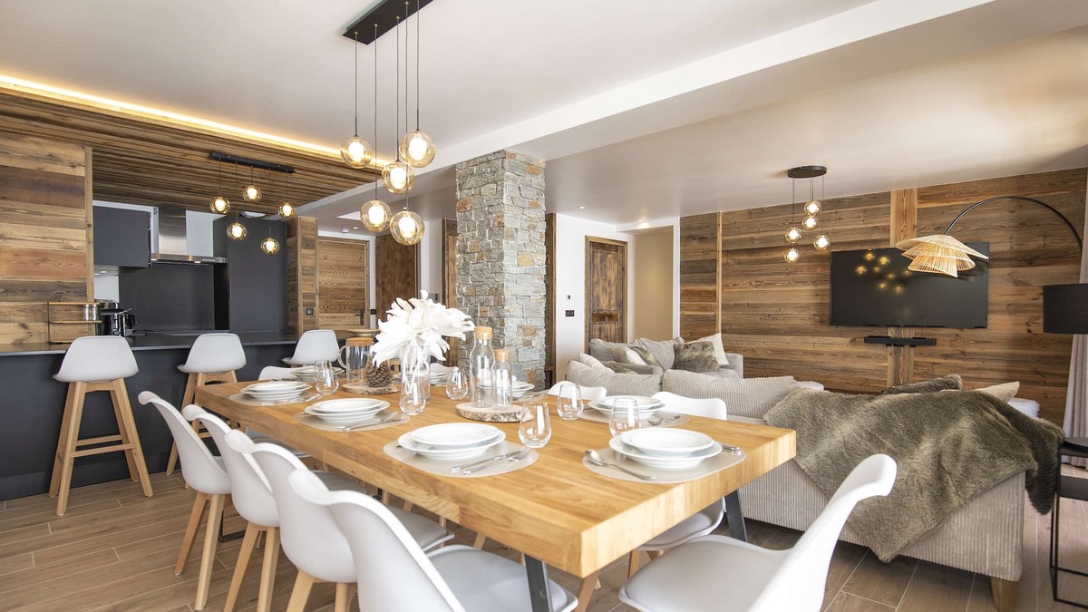 Bonneval-sur-Arc Apartment | Marmotte 103 - New apartment up to 10 guests with stunning view