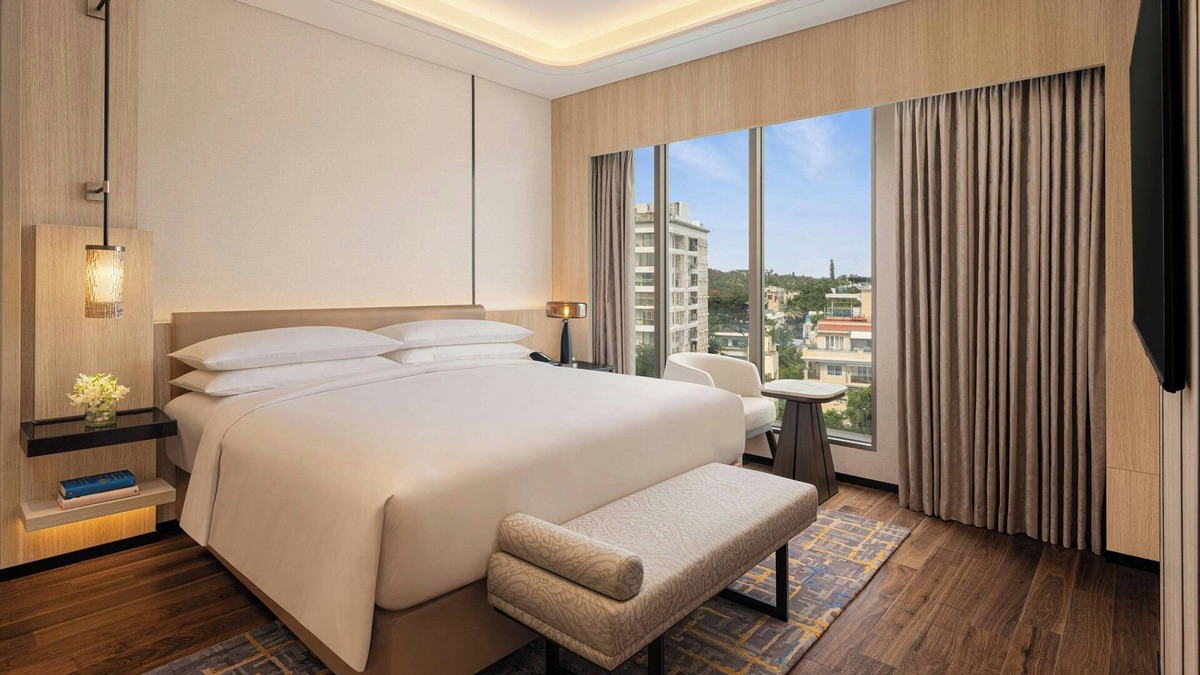 D Souza Layout Hotel | Marriott Executive Apartments Bengaluru UB City