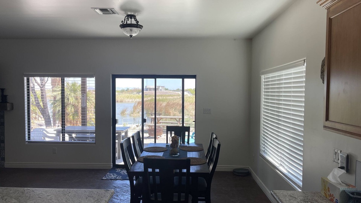 Yuma House | Martinez Lake House l Southwestern Home with Private Dock
