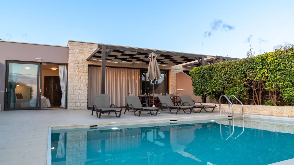 Frangokastellon Villa | Mary 2, Waterfront villa,Private pool,Tavern