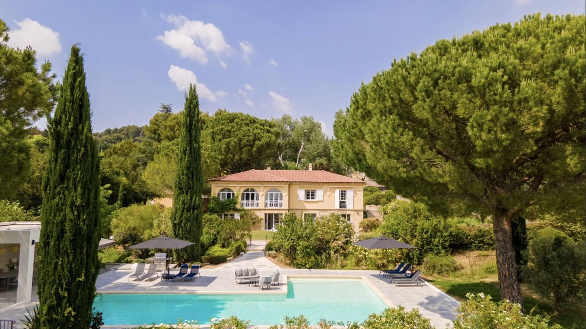 Aix-en-Provence Villa | Mas de 6 Chambres, Piscine, Jardin, Salle de Sport