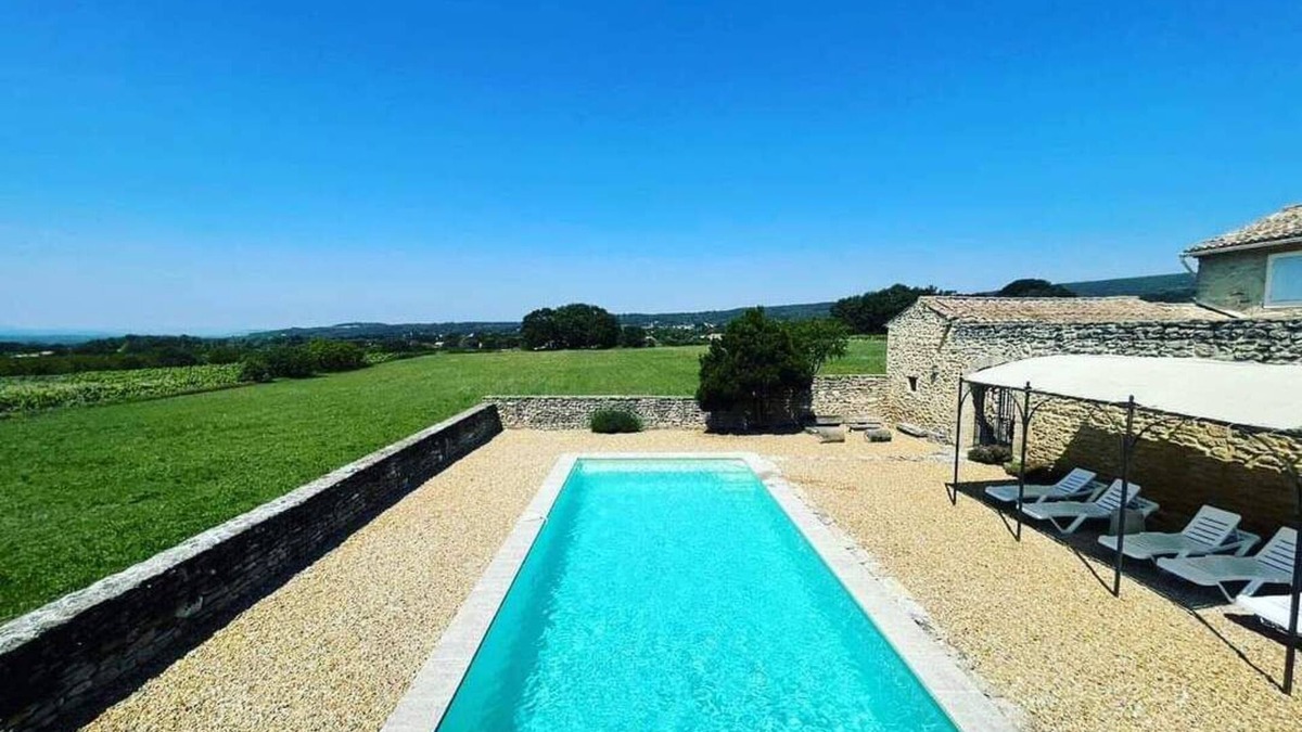 Cabrieres-d'Avignon House | Mas in Luberon park, 4 km from Gordes, private pool, panoramic view
