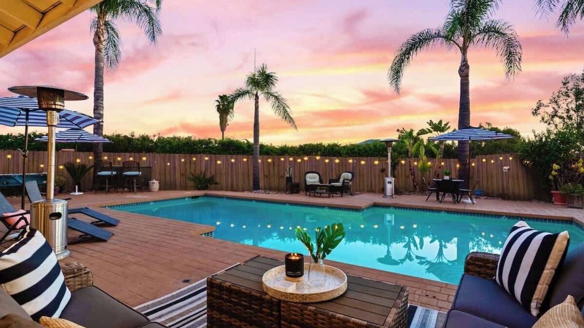 Rancho San Diego House | Massive Resort Style Oasis with Heated Pool & Spa