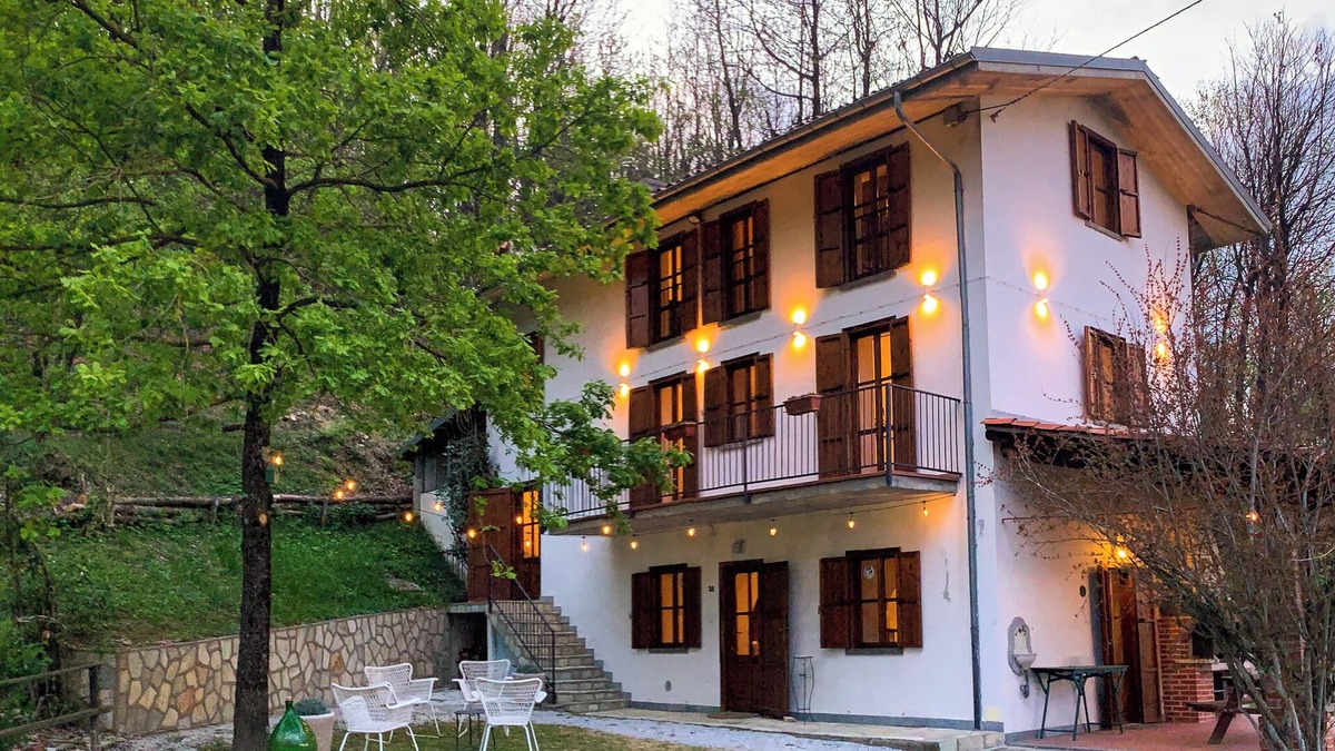 Roccaforte Mondovi House | Materin: cozy chalet nestled in nature with private garden and forest