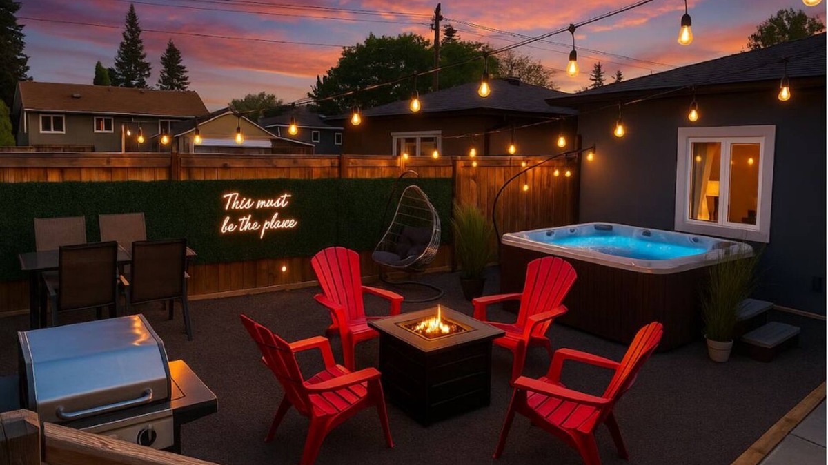 Jasper Place House | Mayfield Manor-Hot Tub-KingBed-FireTable-BBQ-Wifi