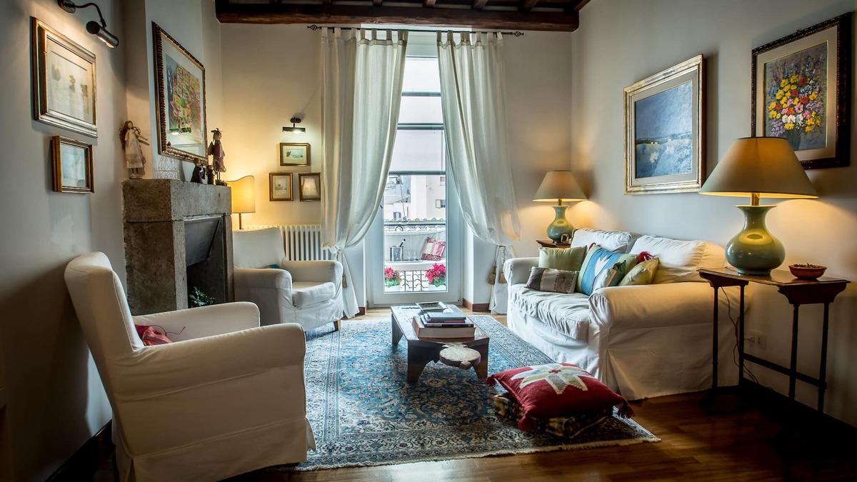 Lake Bracciano Apartment | Medieval Mansion,opposite the Castle,between lake, sea, Rome, Umbria and Tuscany