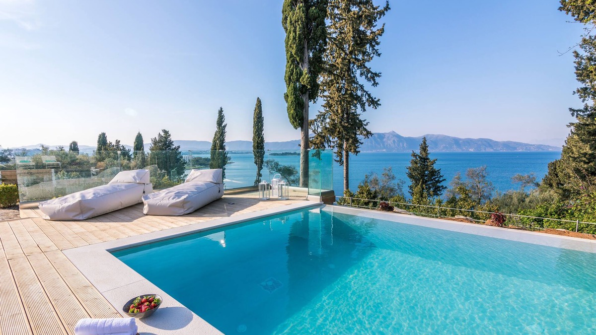 Corfu Town Villa | Melithea Seaview Villa