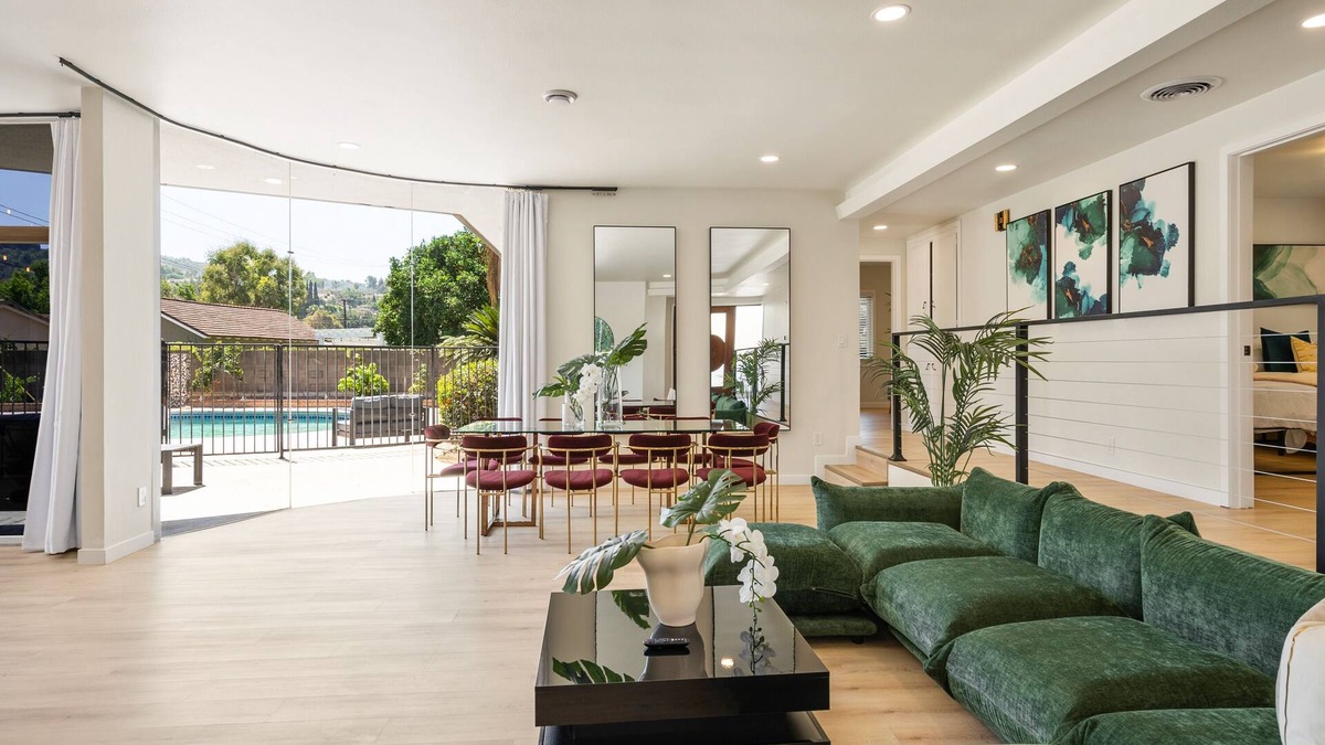 Walnut Valley House | Merced | Modern pool, 13 mi to Disney, sleeps 12