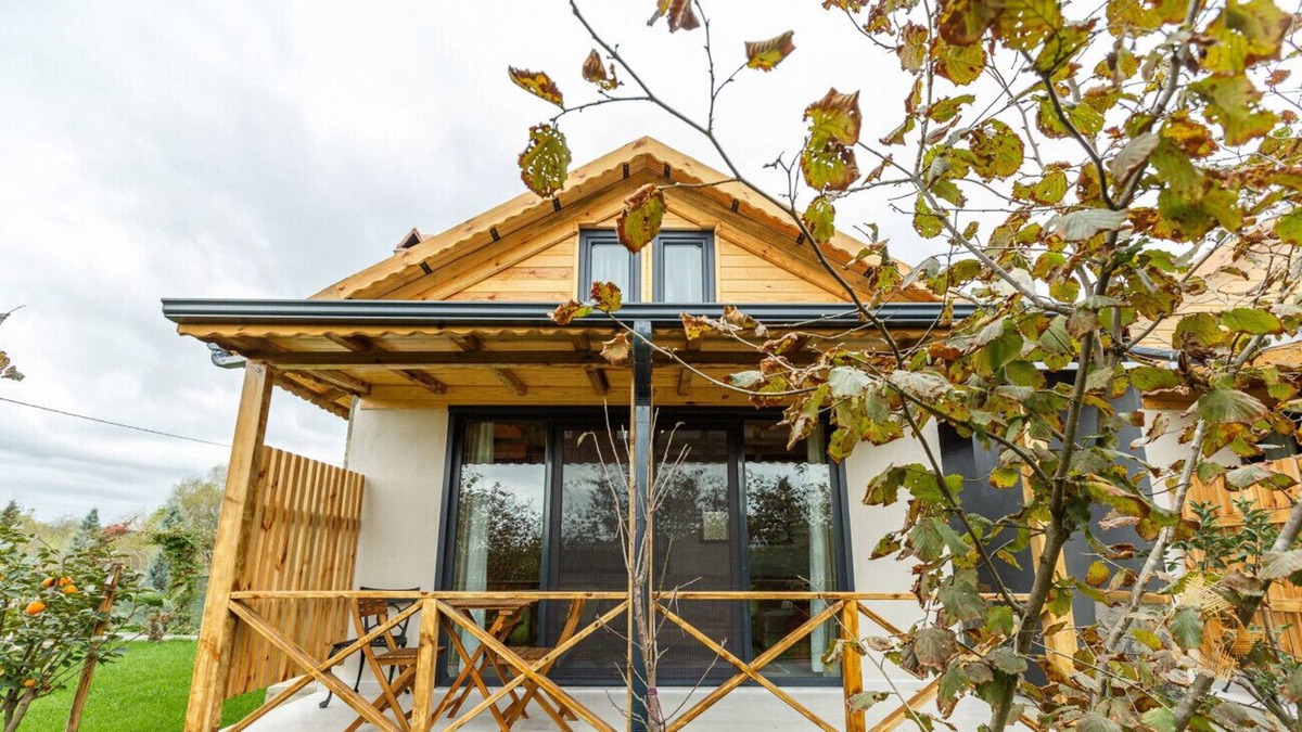 Sile House | Mesmerizing Tiny House On Riverside in Agva