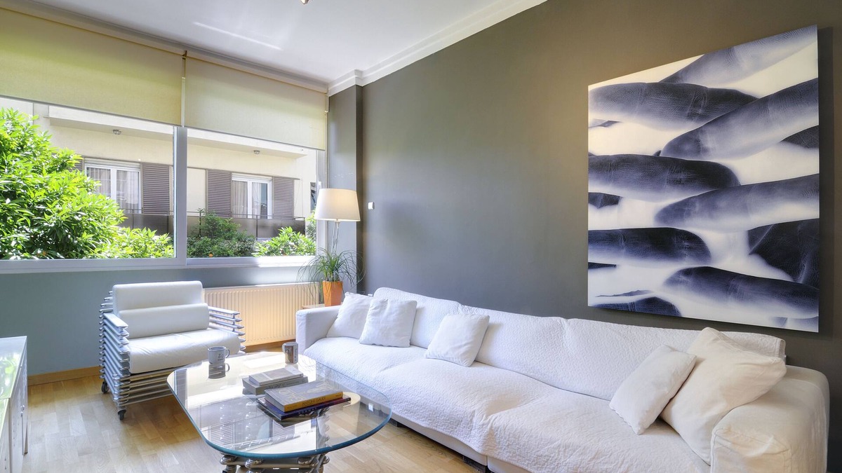 Athens Apartment | Mets Eclectic Flat with Private Lush Terrace