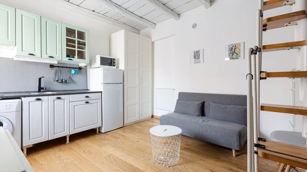 Porta Volta Apartment | Mezzanine studio apartment near Gae Aulenti!