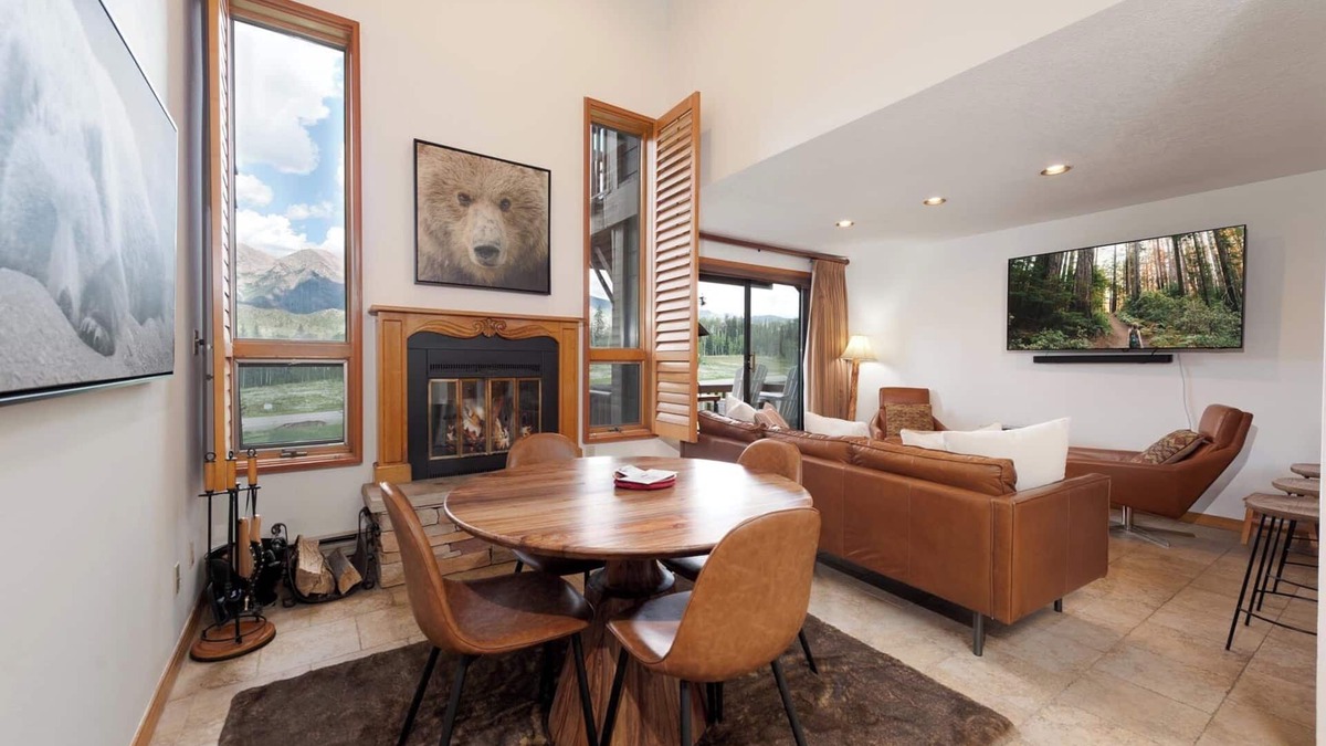 Purgatory Condo | Mid Century Modern Condo - Deck with Great Views - Heated Pool